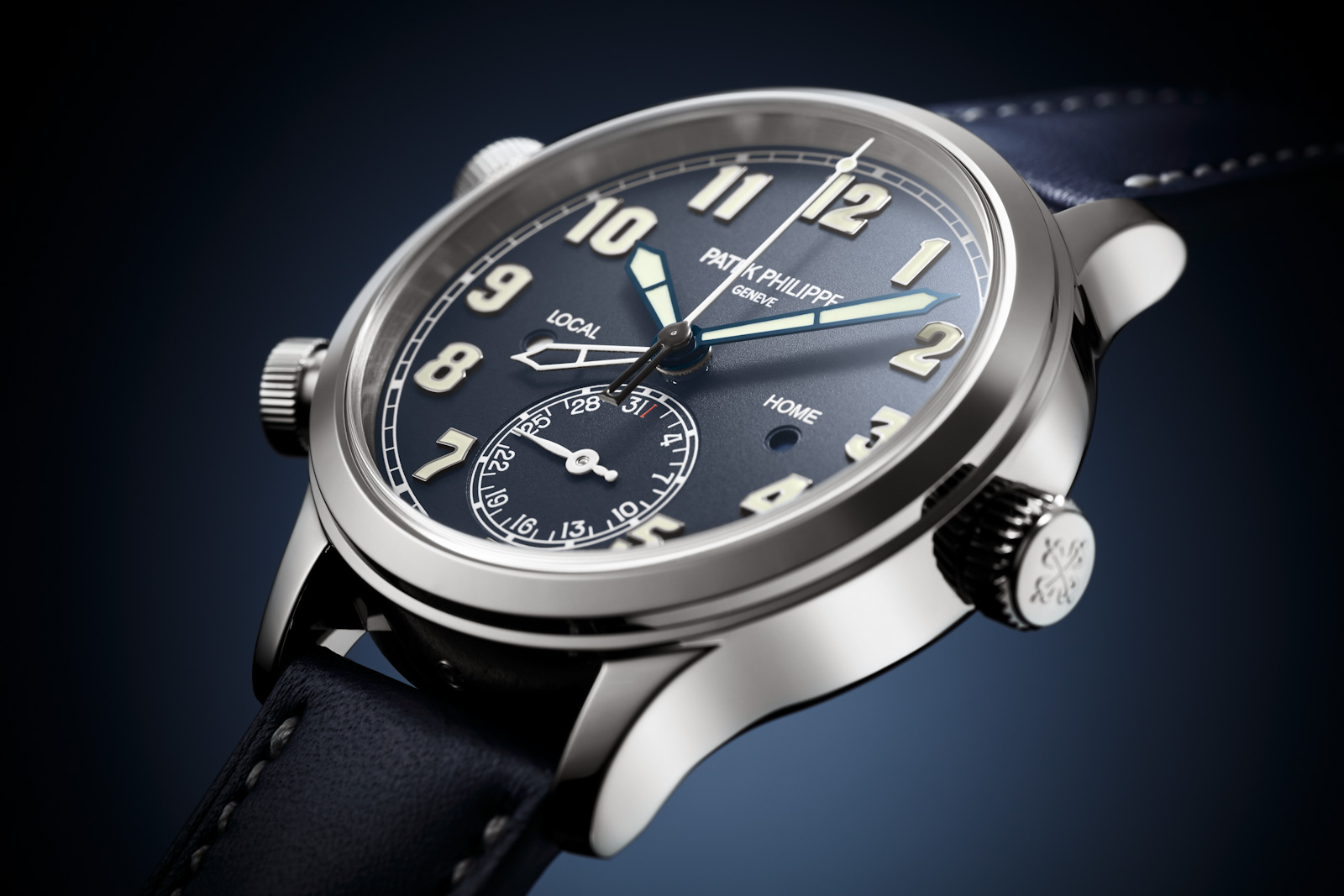 The Unusual Suspects: Patek Philippe Ref. 7234G-001 Calatrava Pilot Travel Time - Guilty As Charged