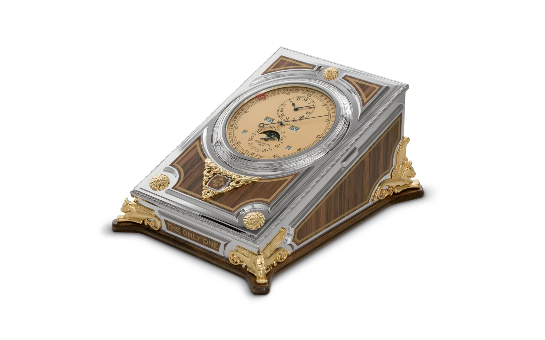 Only Watch 2021: In A Surprising Semantic Twist Patek Philippe Brings A Clock To Auction