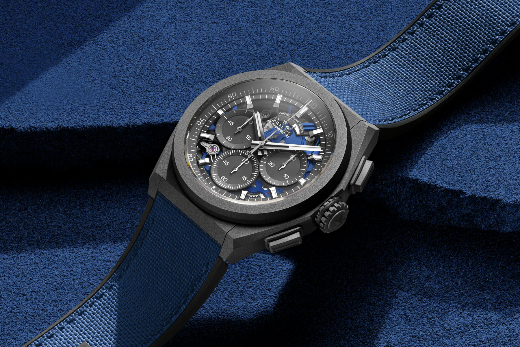 Zenith Introduces The New Defy 21 Ultrablue Watch