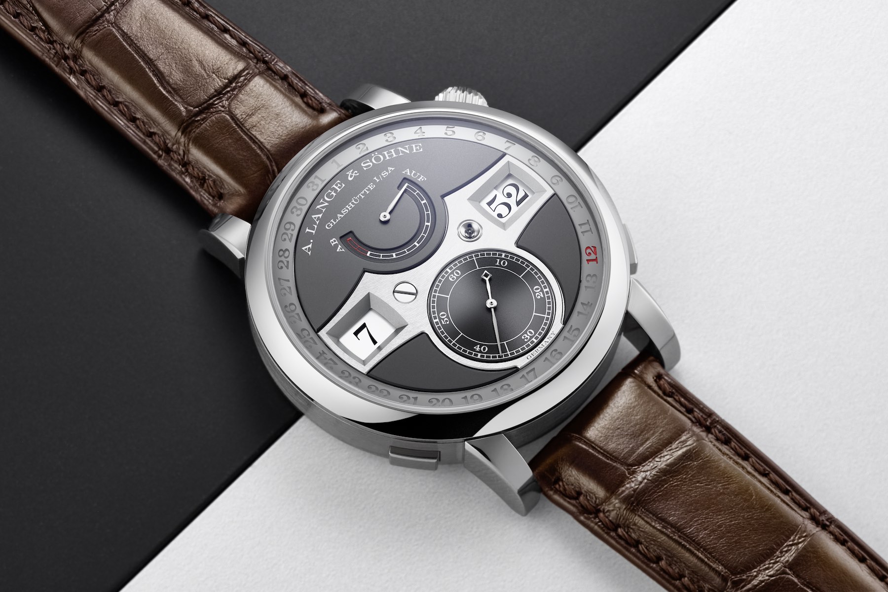 A. Lange & Sohne Secures Golden Balance For Zeitwerk Date