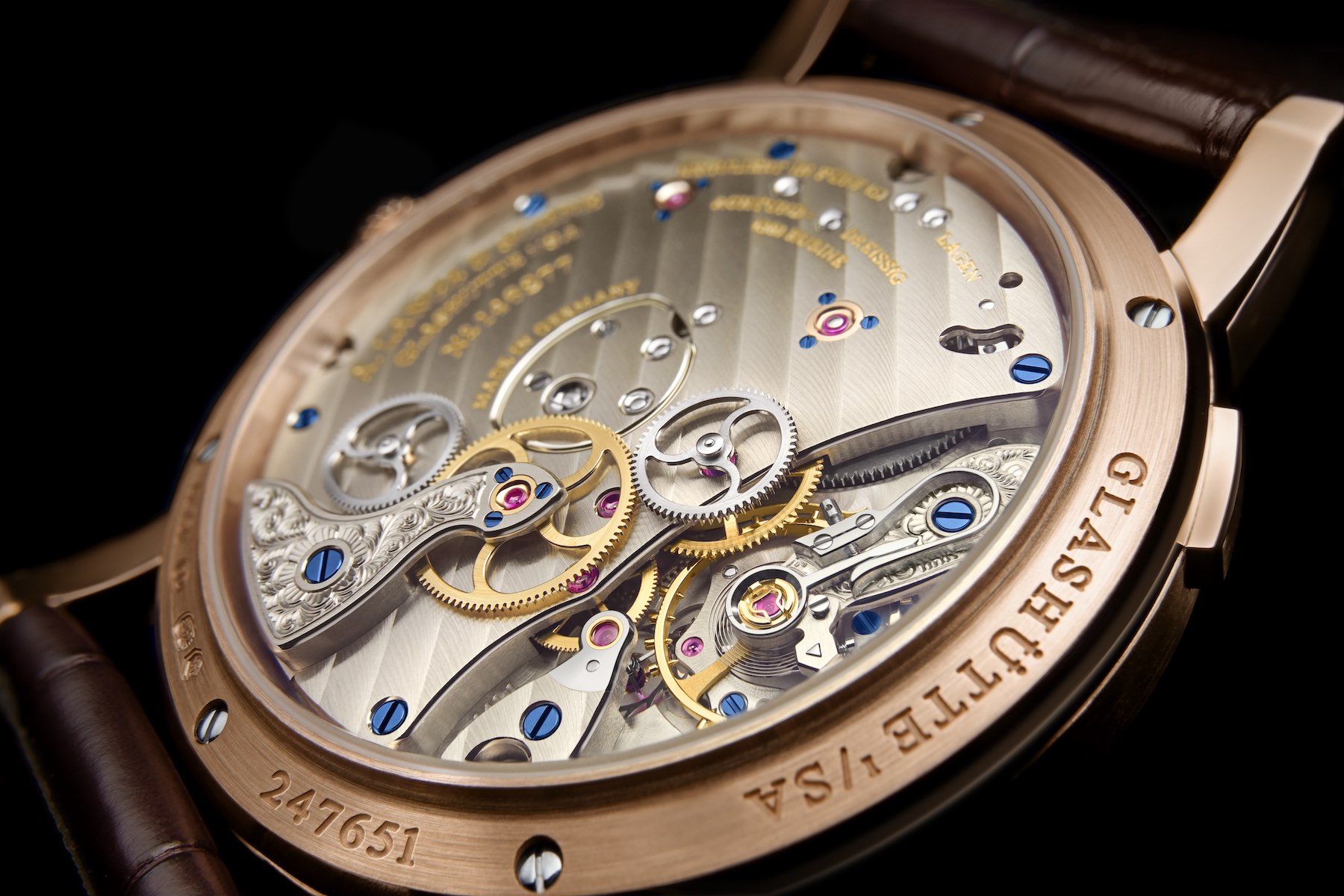 A. Lange & Sohne Lange 1 Time Zone Watch Gets A New Caliber