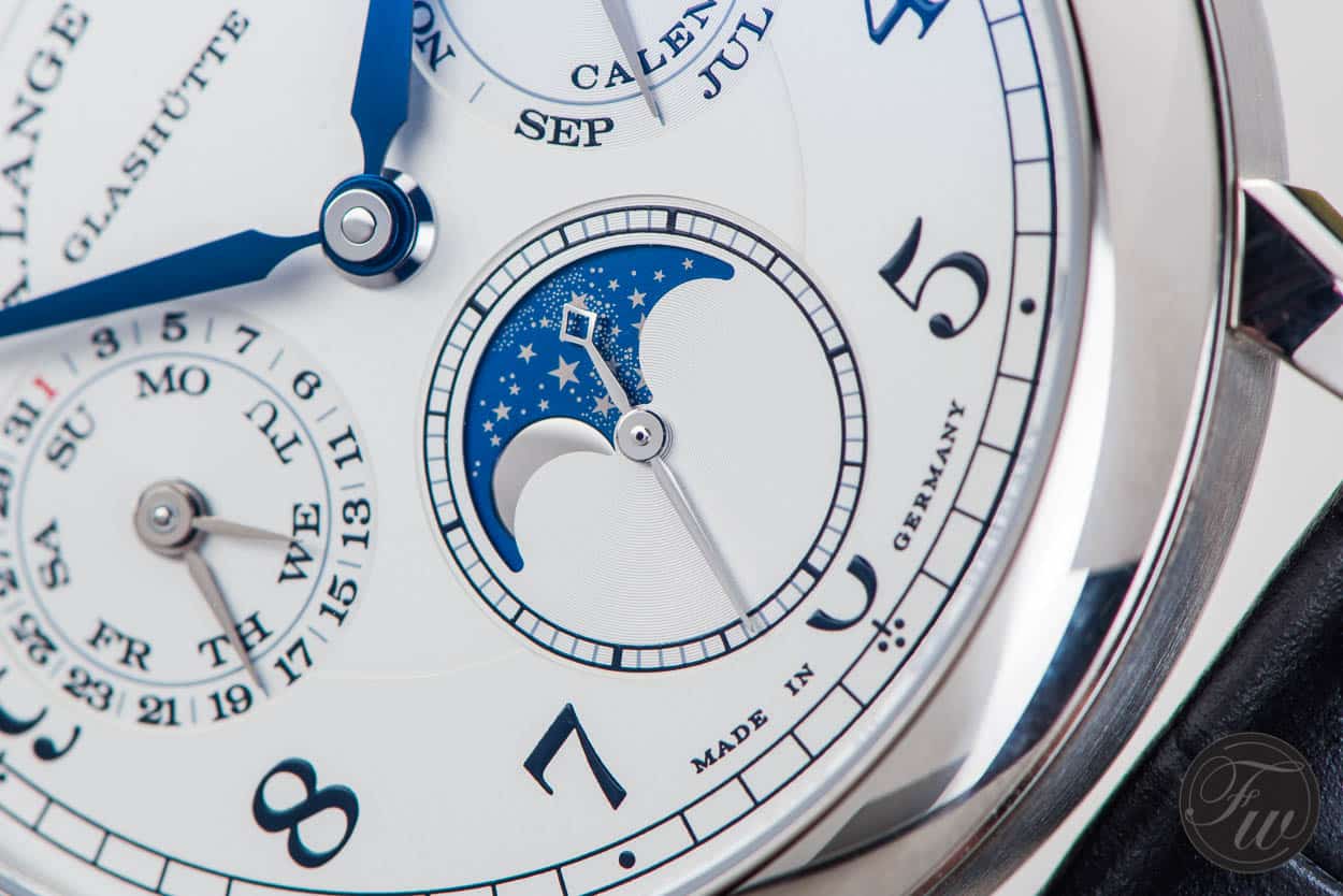 A. Lange & Sohne 1815 Annual Calendar - Hands-On