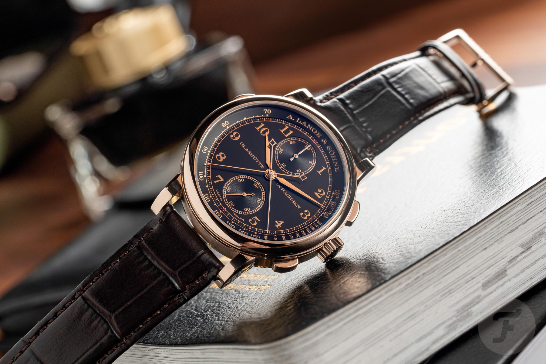 The A. Lange & Sohne 1815 Rattrapante Honeygold Homage to F. A. Lange Is A Classy Masterpiece
