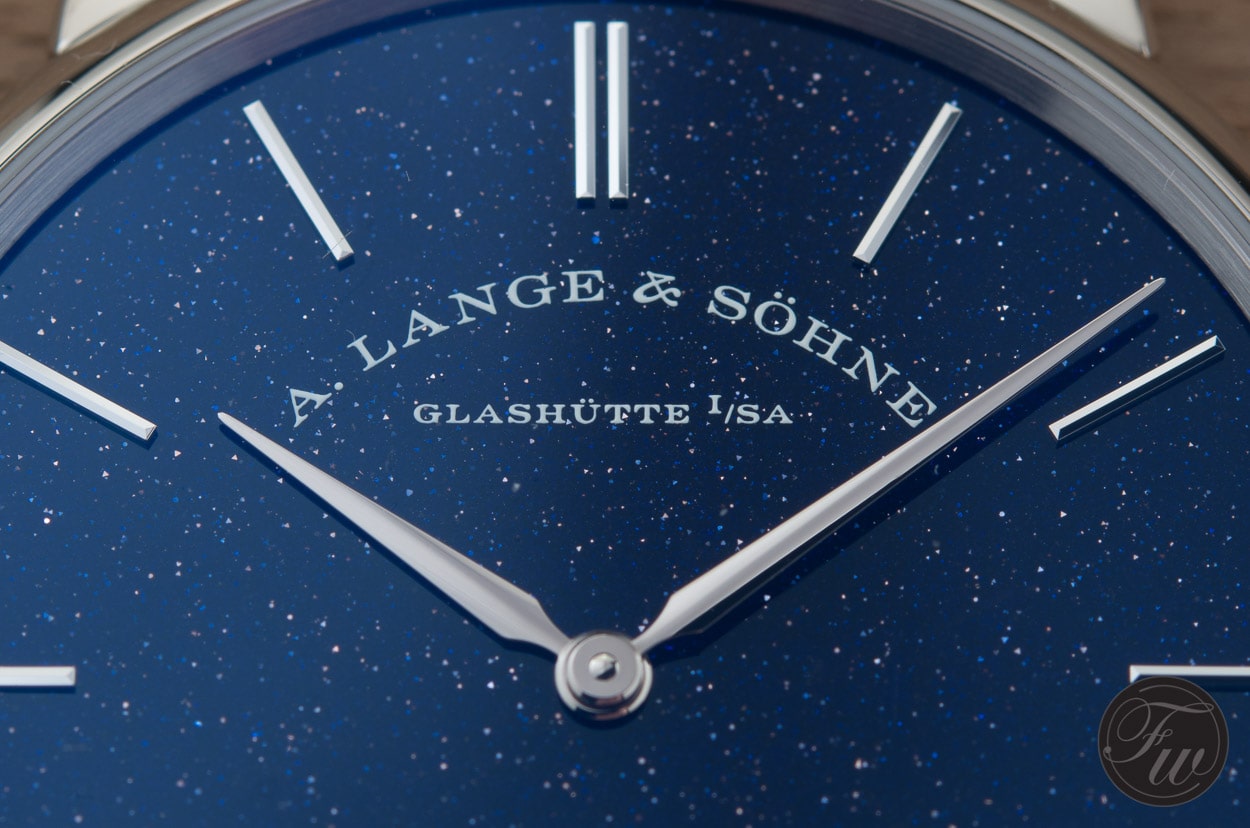 Hands-On With The A. Lange & Sohne Saxonia Thin in copper blue