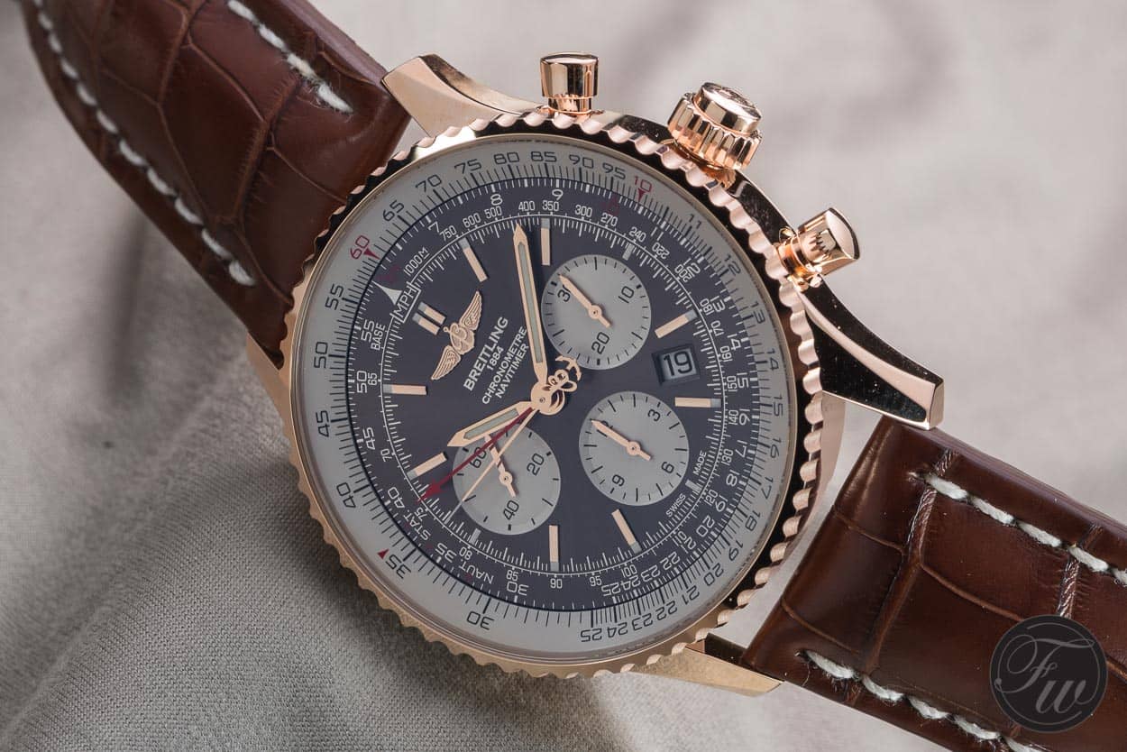 Hands-On With The New Breitling Navitimer Rattrapante Watches