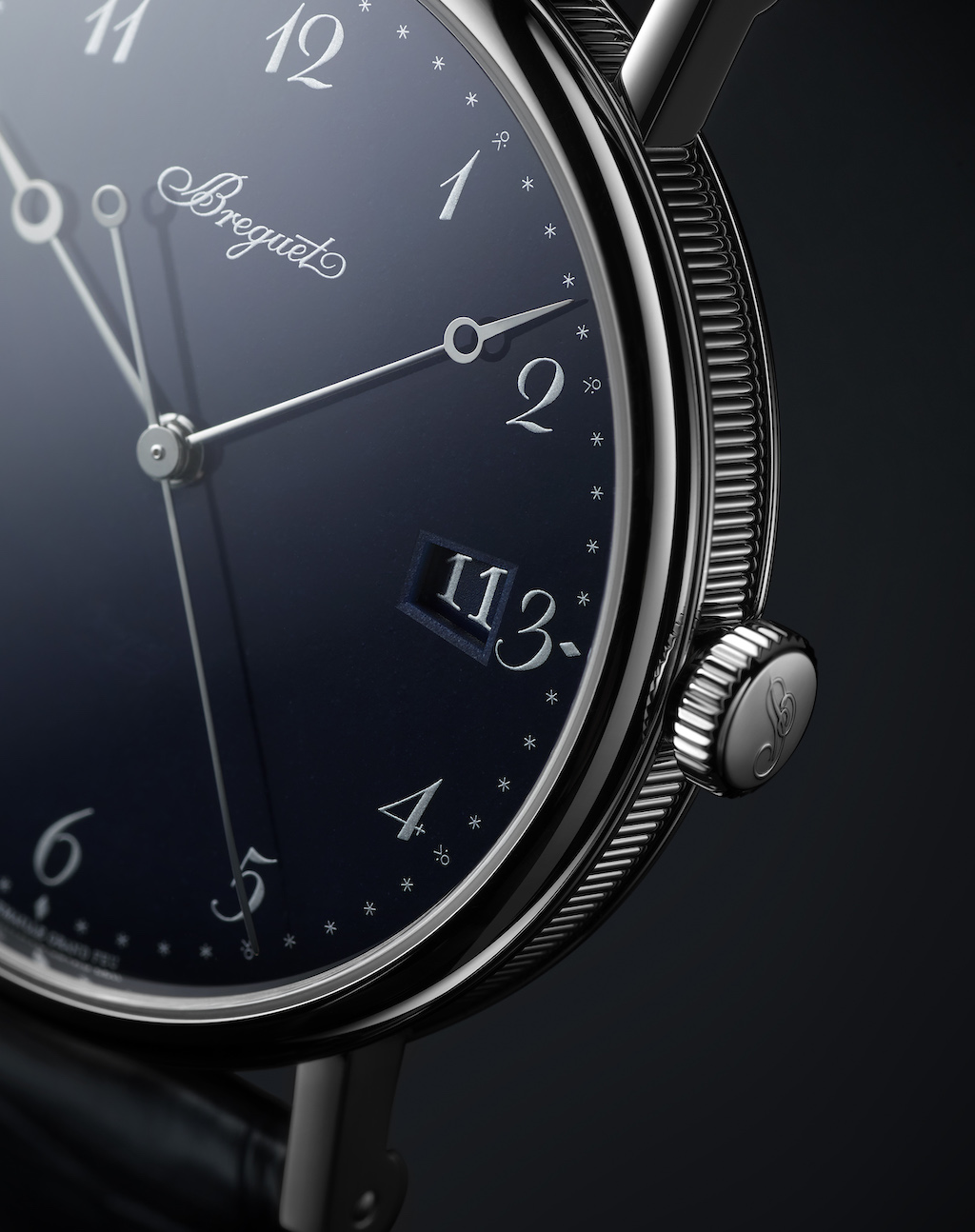 Breguet Classique 5177 Grand Feu Blue Enamel