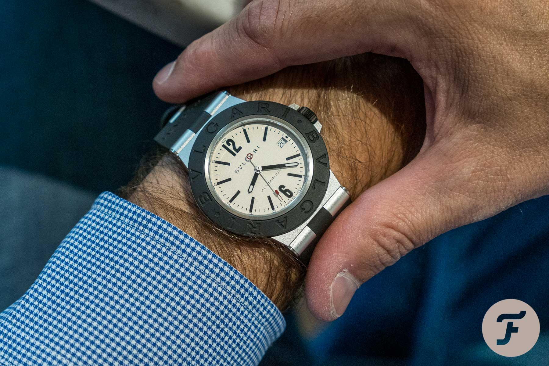 Hands-On: Bvlgari Aluminium Three Hand The Diagono Lives on!
