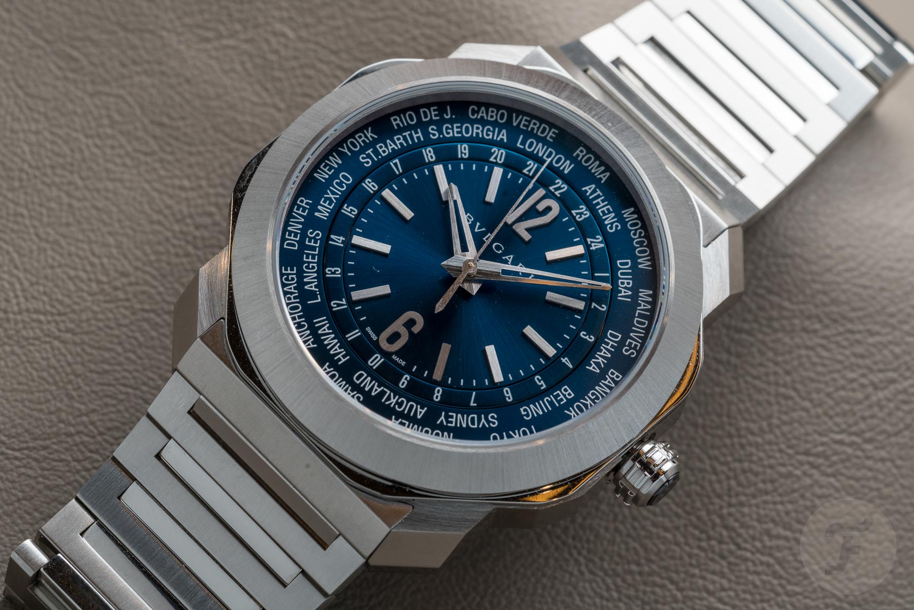 Hands-On With The Bvlgari Octo Roma WorldTimer Watch
