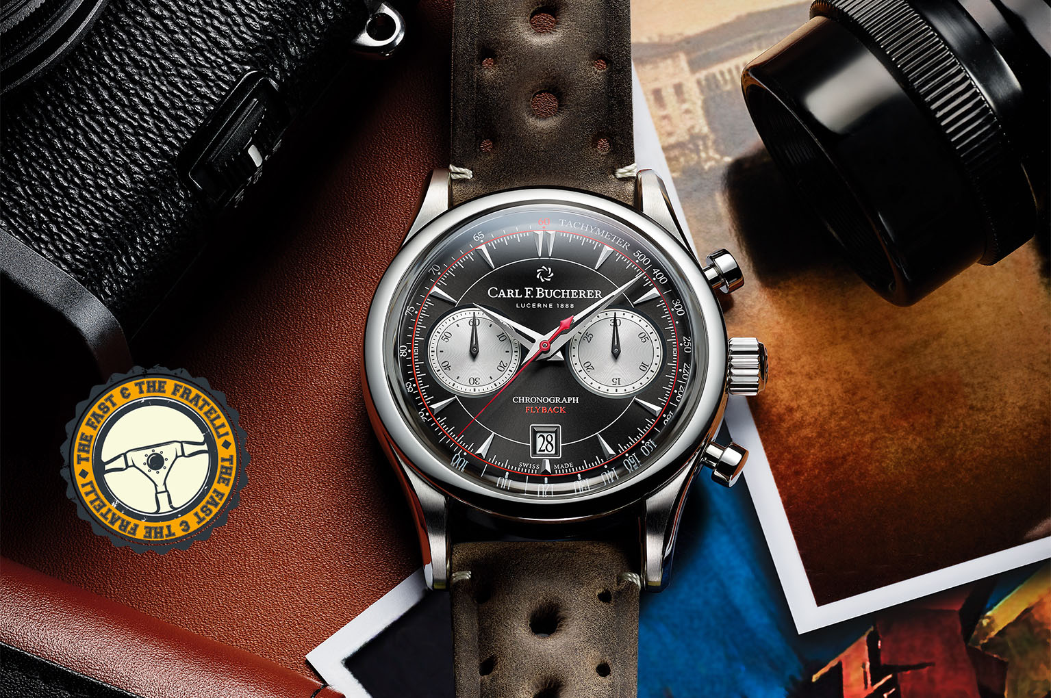 The Fast And The Fratelli: Breitling Top Time Shelby Cobra Vs. Carl F. Bucherer Manero Flyback