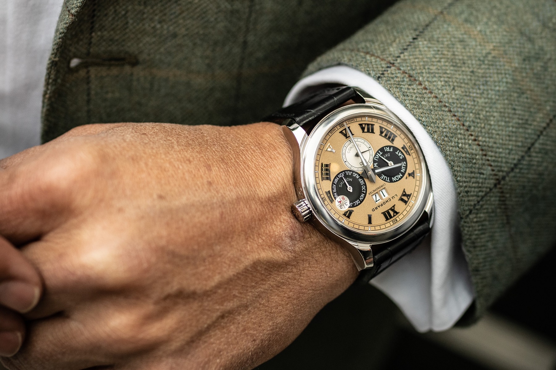 Granulated Gold Grandeur - Chopard L.U.C Perpetual Twin CronotempVs Edition