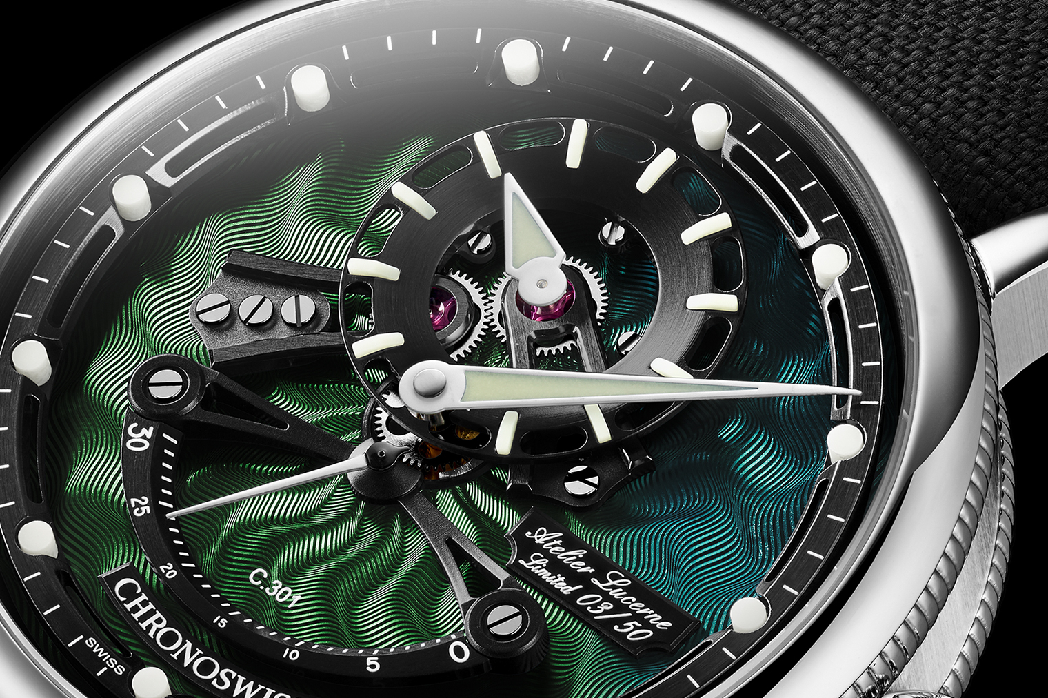 NEW: Chronoswiss Open Gear ReSec Jungle - A Regulateur, But Not As We Know It