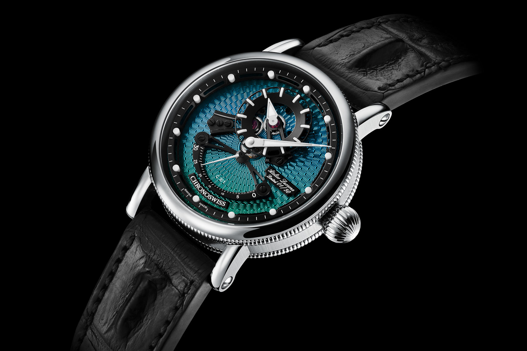 New Release: Chronoswiss Open Gear ReSec Paraiba