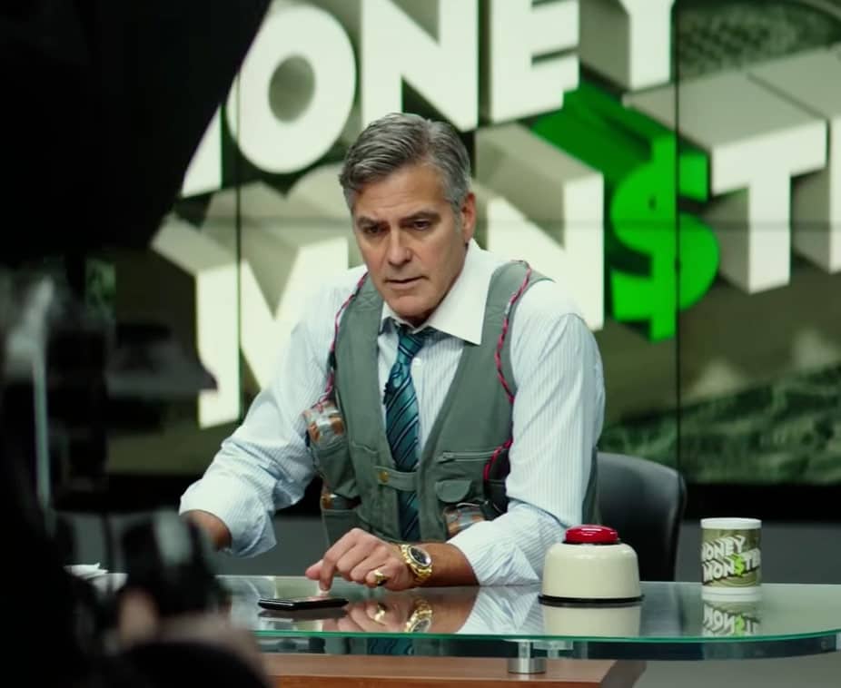 Speedy Tuesday - George Clooney Wears A Gold Speedmaster in Money Monster