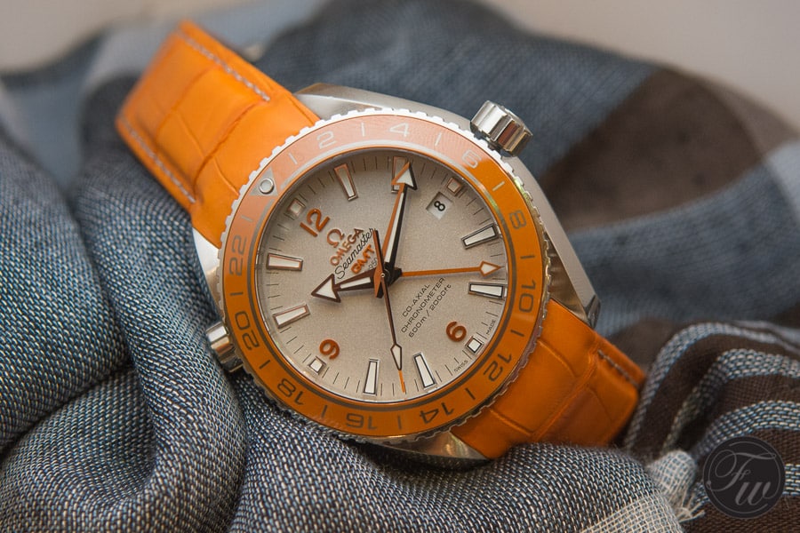 Omega Seamaster Planet Ocean GMT Orange Ceramic in Platinum - Live Pics and Pricing