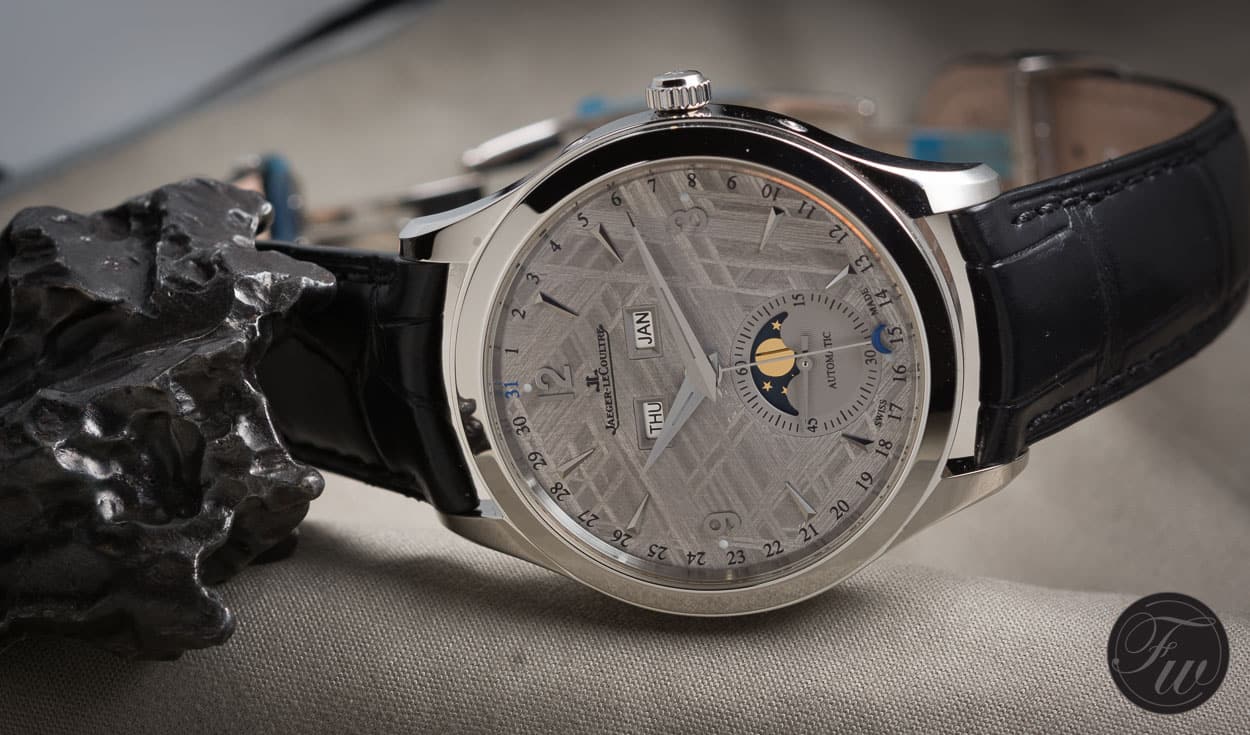 SIHH 2015 - Jaeger-LeCoultre Master Calendar With A Meteorite Dial