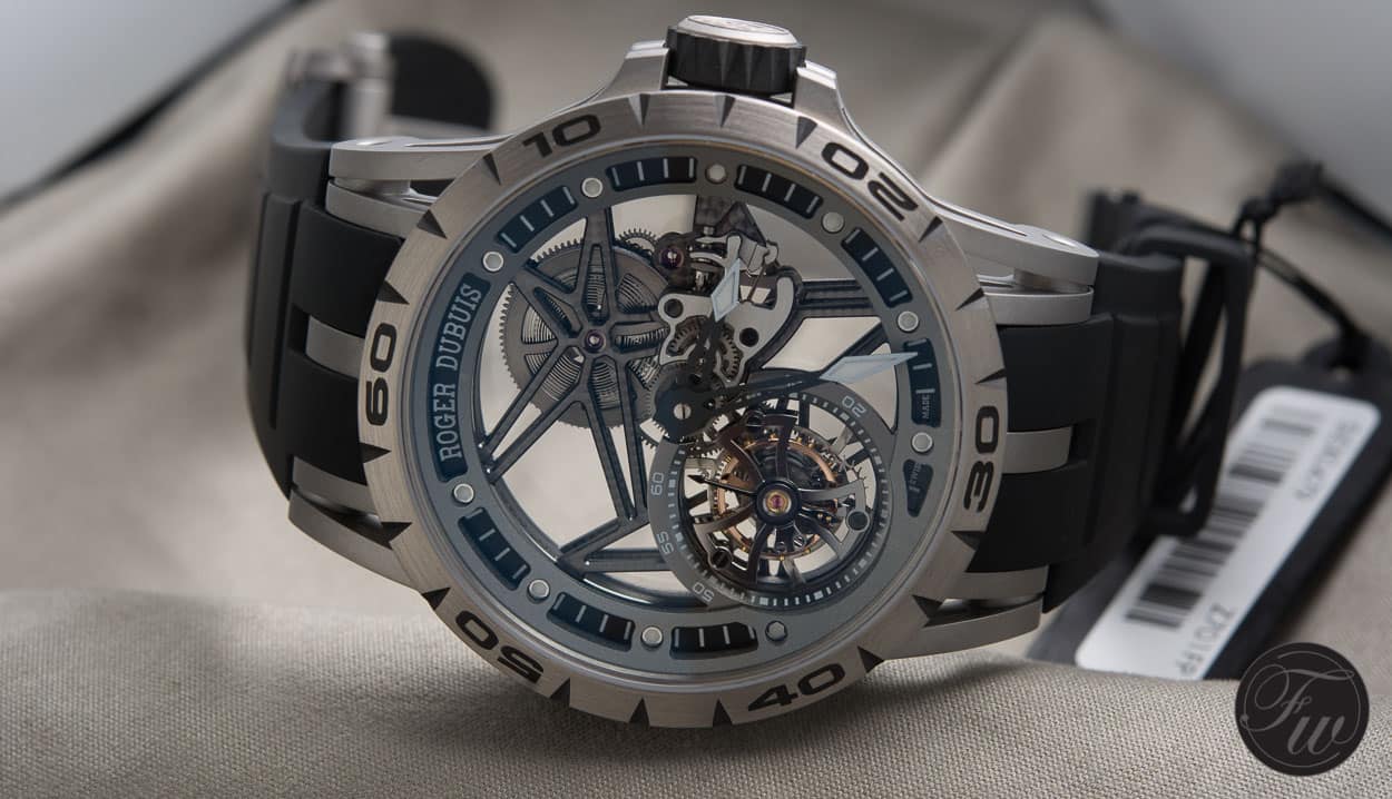 SIHH 2015 - Roger Dubuis Excalibur Spider Skeleton Flying Tourbillon