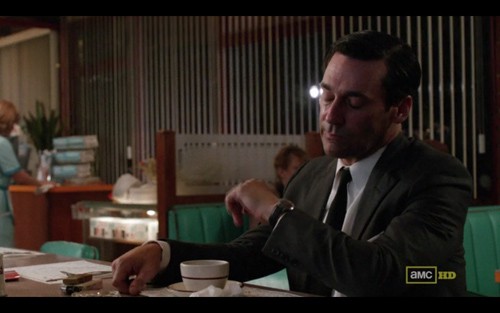 Don Draper's Omega Seamaster DeVille in Mad Men