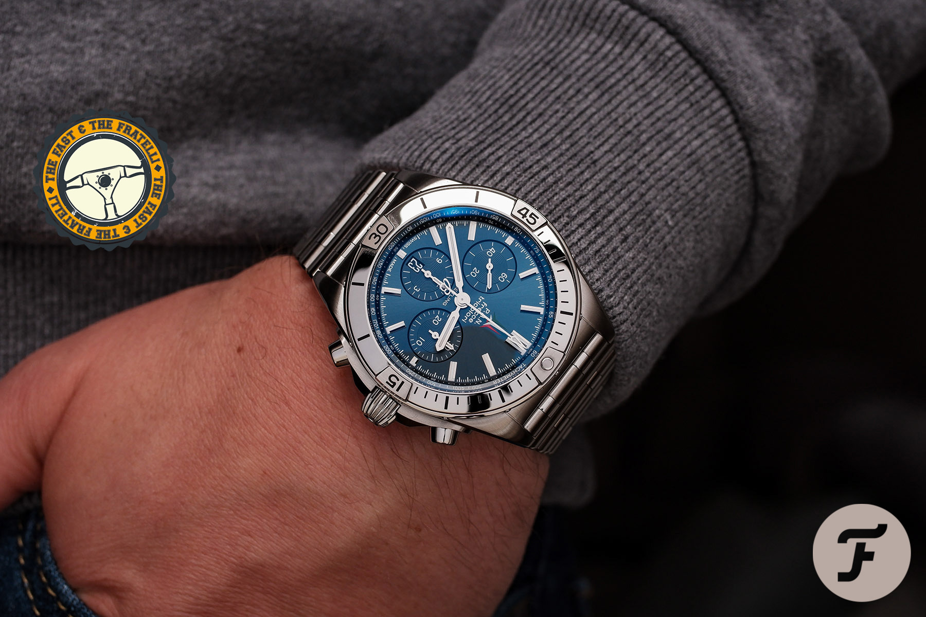 The Fast And The Fratelli: Omega Speedmaster Apollo 8 Versus Breitling Chronomat B01 42 Frecce Tricolori
