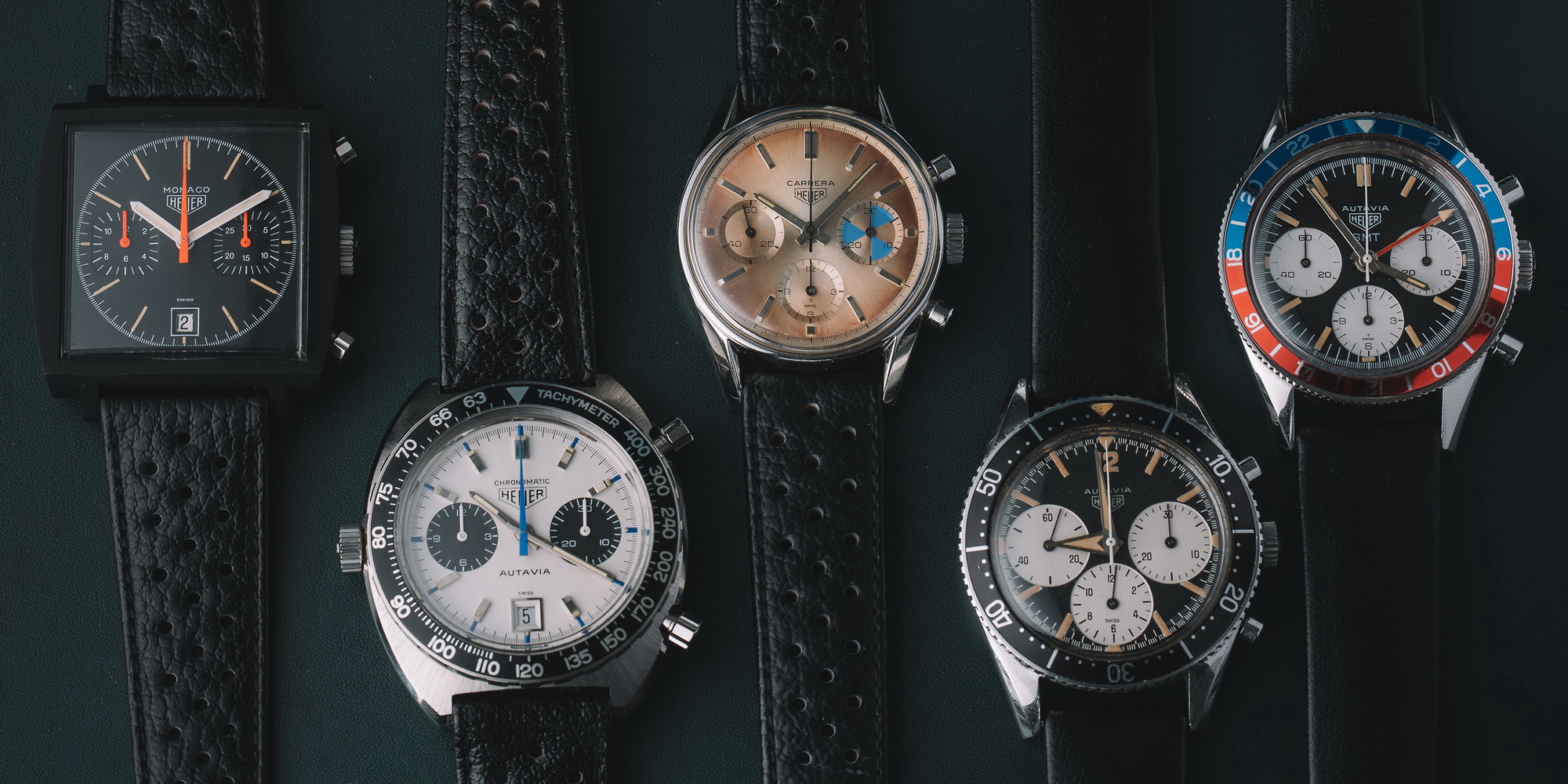 16 Grails in the Vintage Heuer World