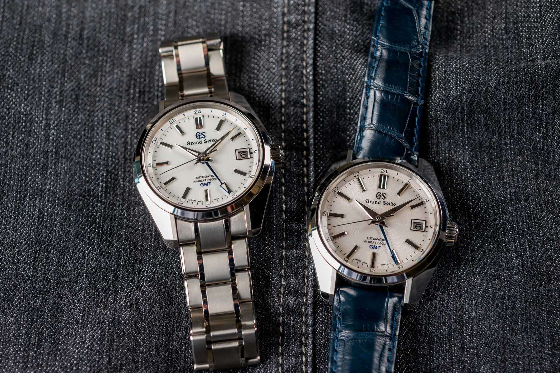 Hands-On: The Titanium Grand Seiko SBGJ255 Vs. The Steel SBGJ201
