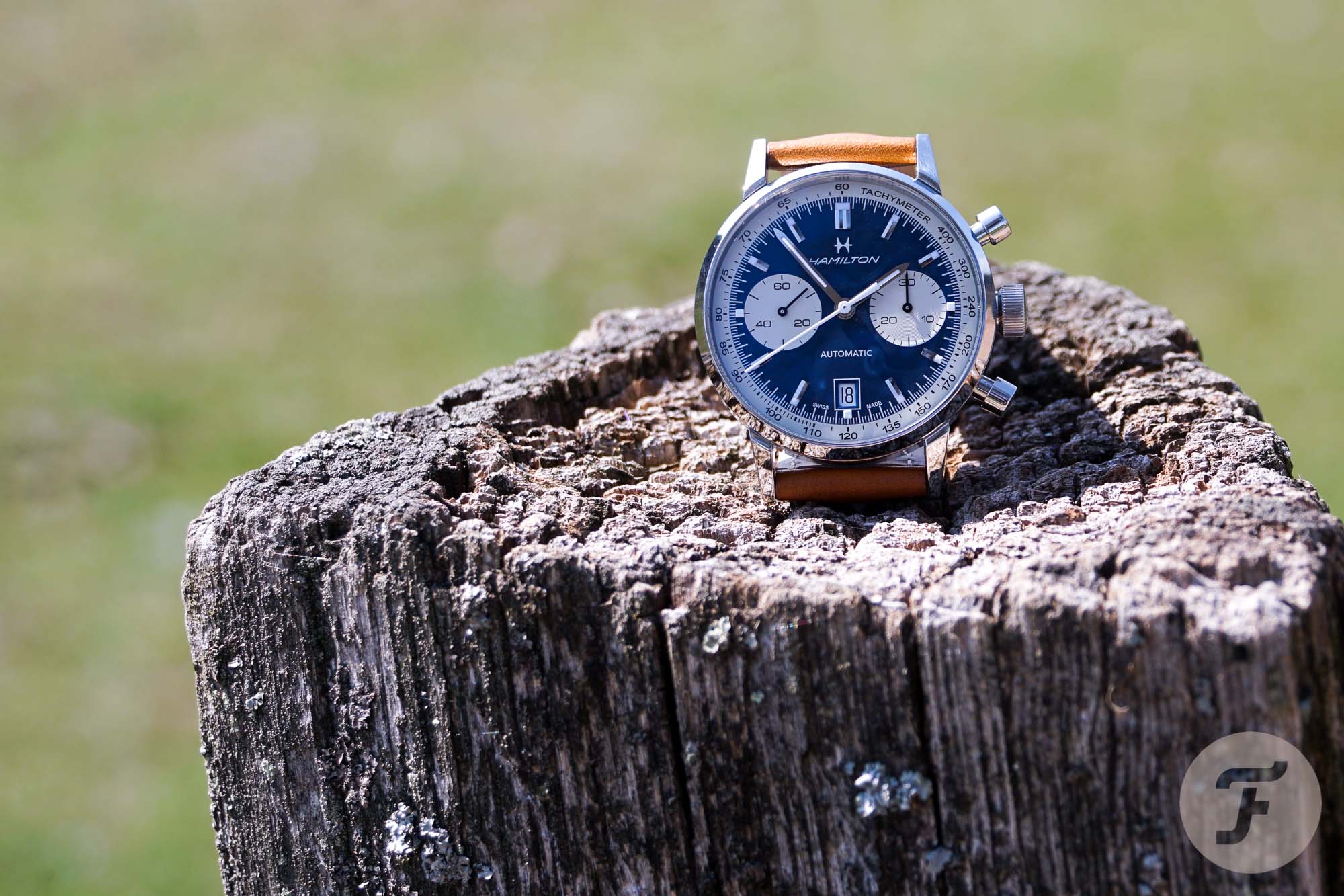 New Hamilton Intra-Matic Auto Chrono Blue