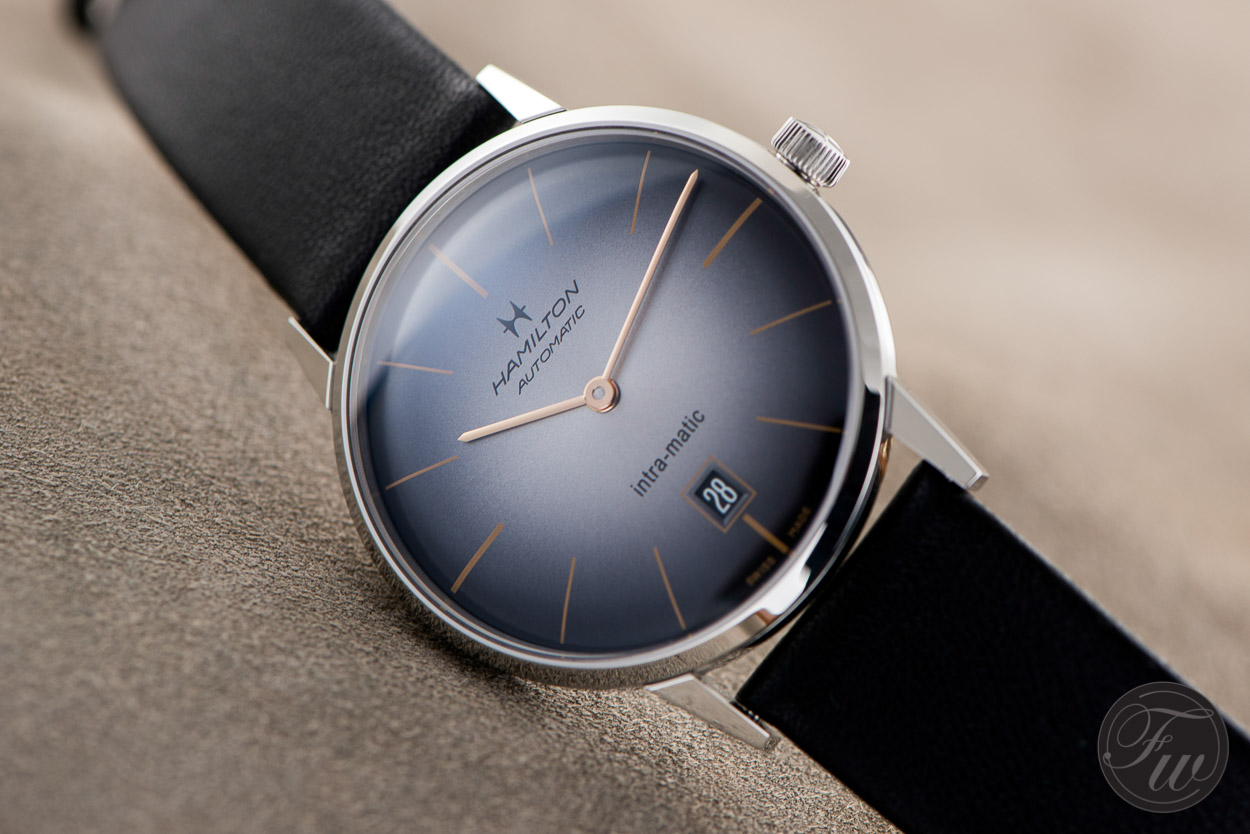 Hands-On With Two Hamilton Intra-Matic Smoked Dial Watches