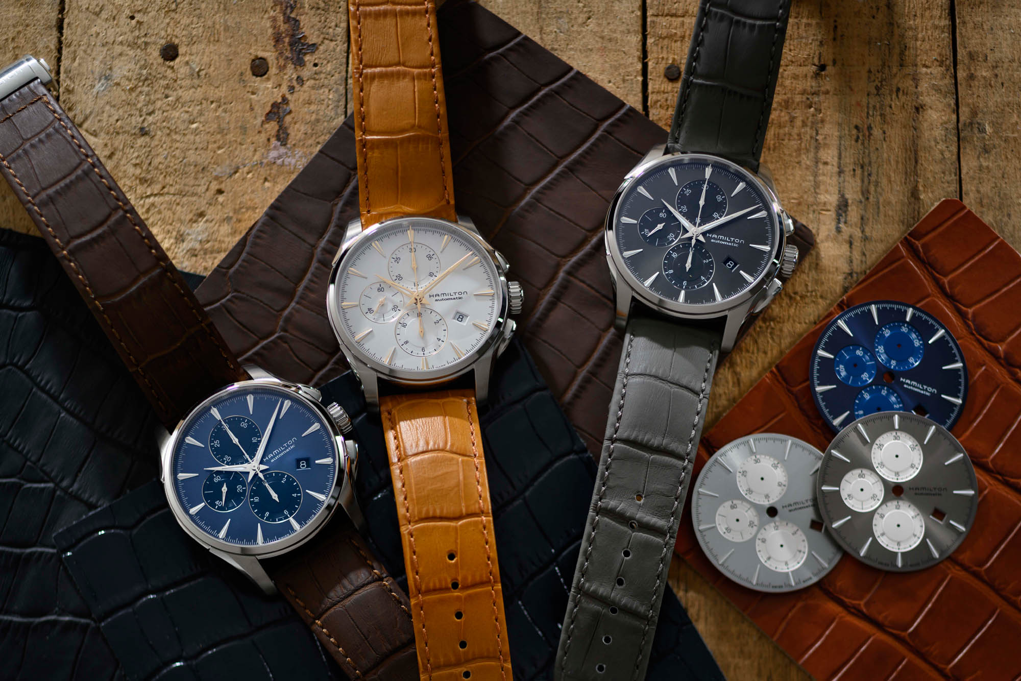 The Hamilton Jazzmaster automatic chronograph leaves a lasting impression