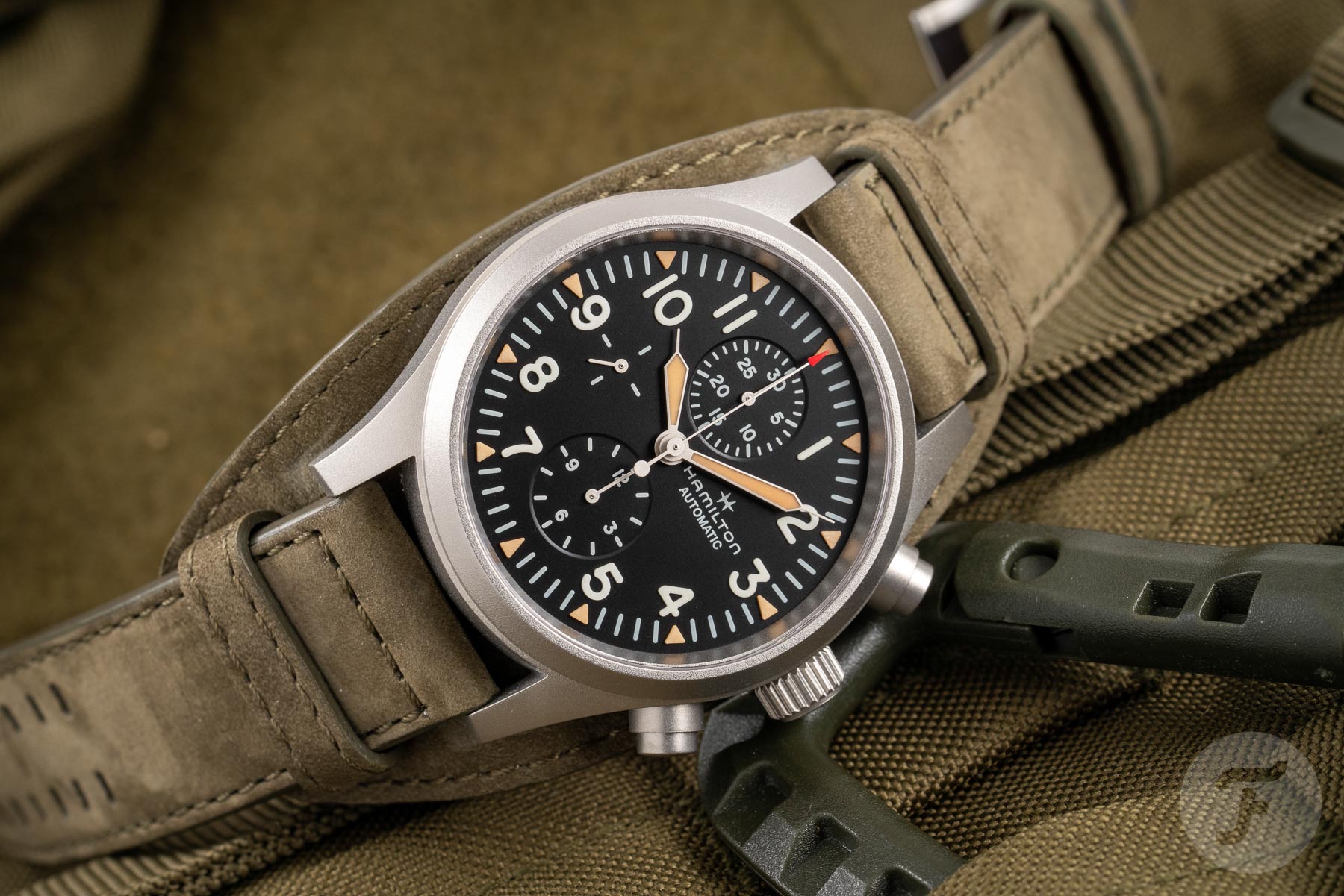 Hands-On: The Hamilton Khaki Field Automatic Chronograph - Bund-Strapped And Ready For Action