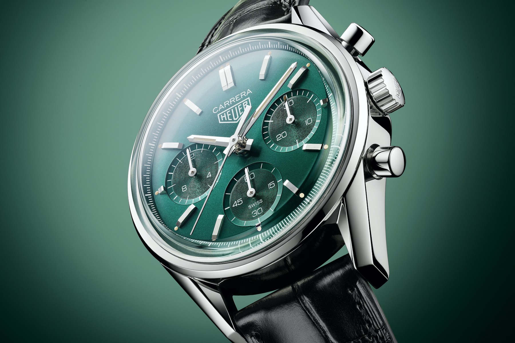 TAG Heuer Releases The Carrera Green Special Edition: A Teal-Green Beauty!
