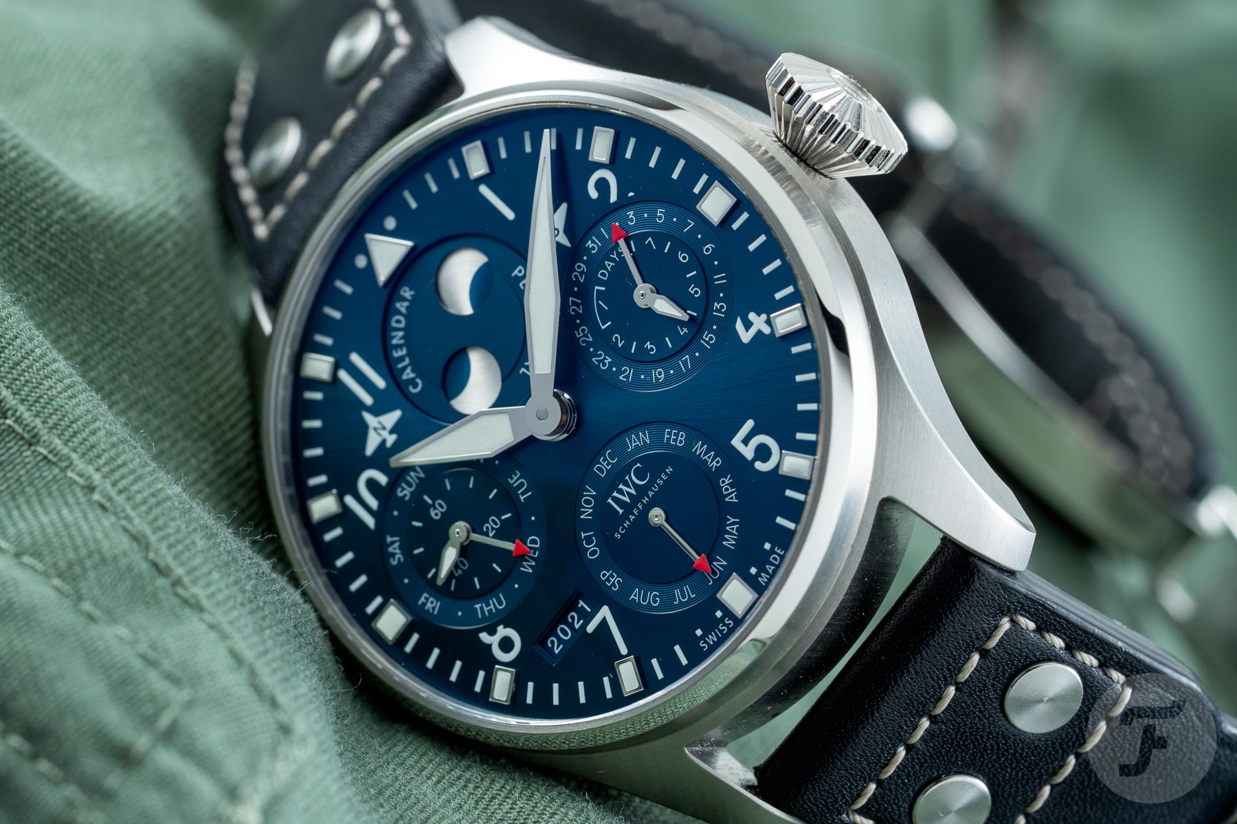 Soaring High Above The Clouds With The IWC Big Pilot Perpetual Calendar