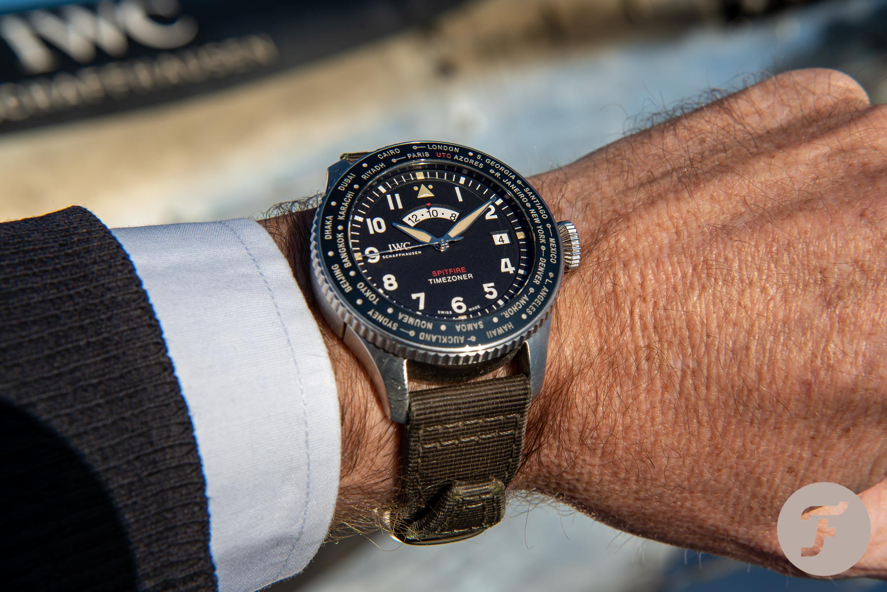 Event Report: IWC Silver Spitfire Longest Flight Amsterdam Stopover