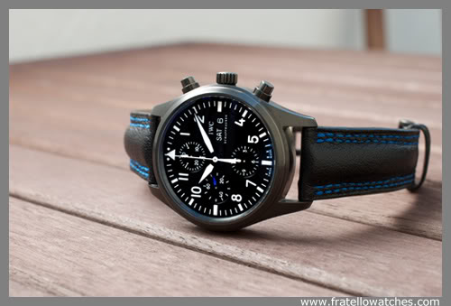IWC Flieger Chronograph DLC - Hands On With The Classic Pilot Chrono With A Twist