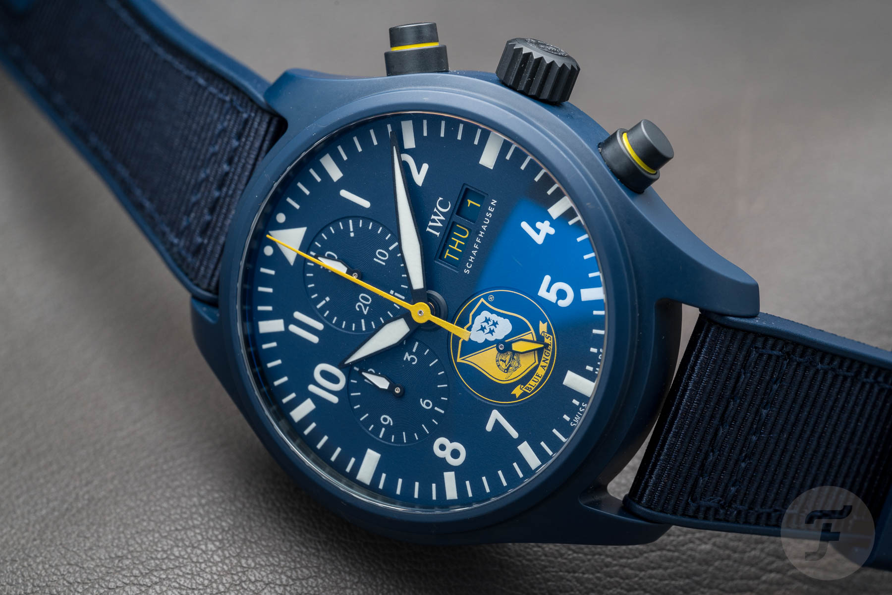 IWC Launches A Triple Threat Of Pilot's Watch Chronographs For The U.S. Navy