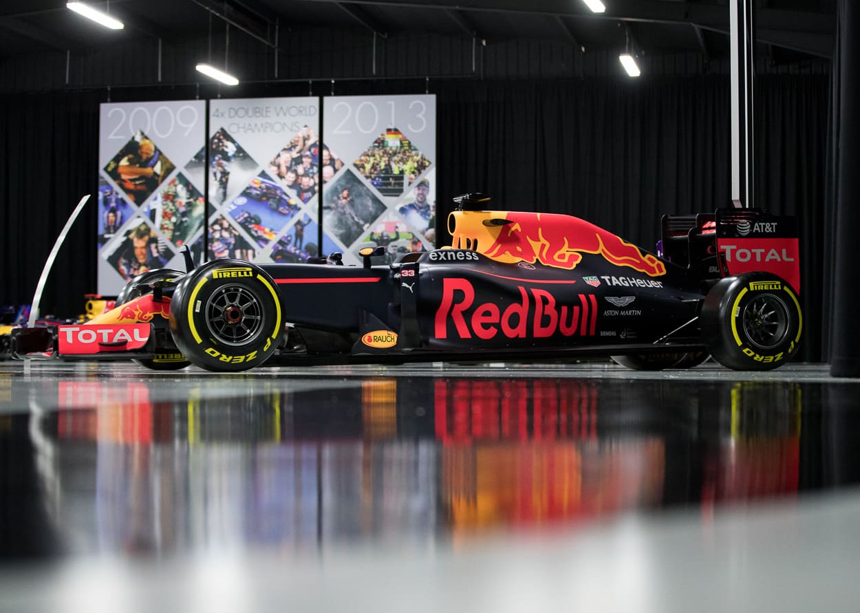 Red Bull Racing Headquarter visit with TAG Heuer