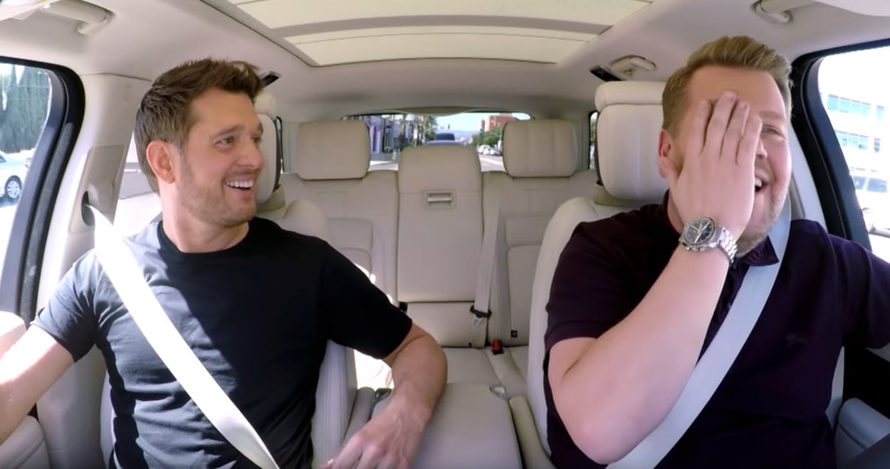 Speedmaster Spotting - James Corden (Carpool Karaoke With Michael Buble)