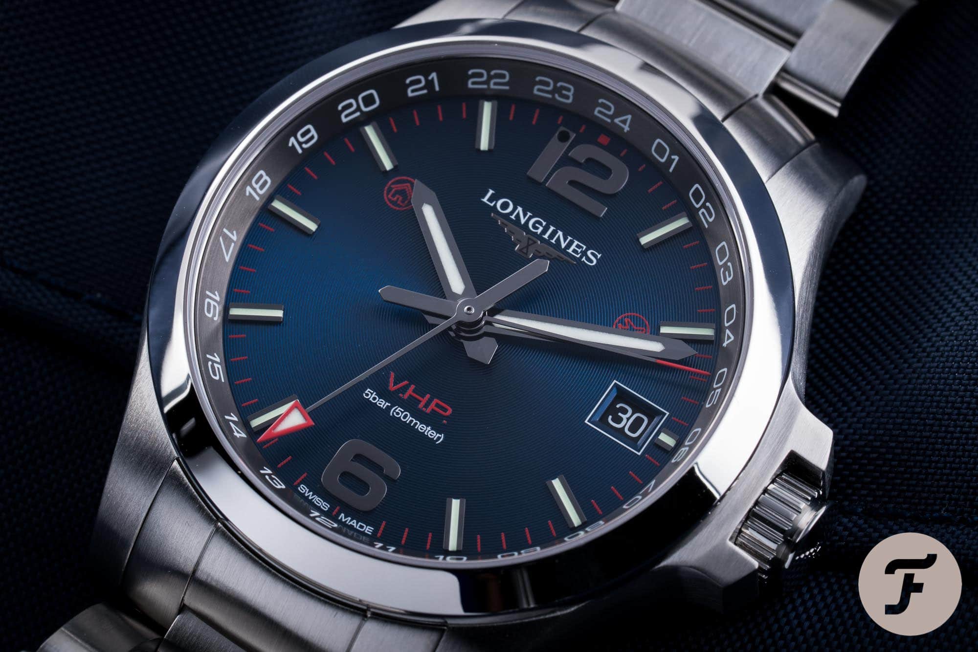 Travelling With The Longines Conquest VHP GMT