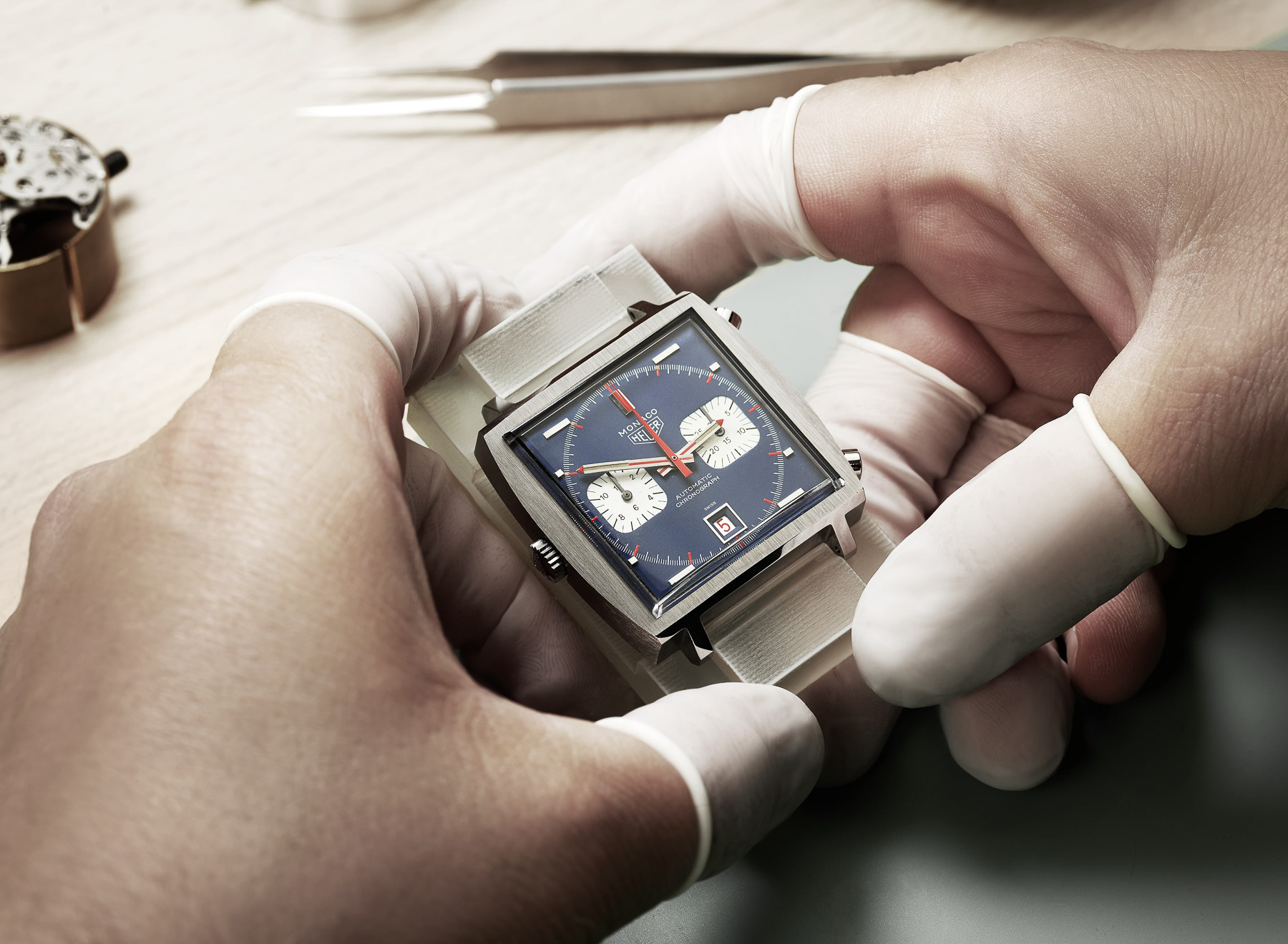 TAG Heuer Monaco Piece d'Art and Heuer 02