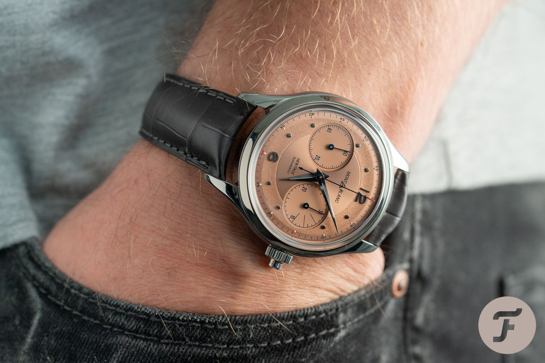 Hands-On With The Montblanc Heritage Monopusher Chronograph Watch