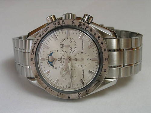 Speedy Tuesday Speedmaster Professional Broad Arrow Moonphase