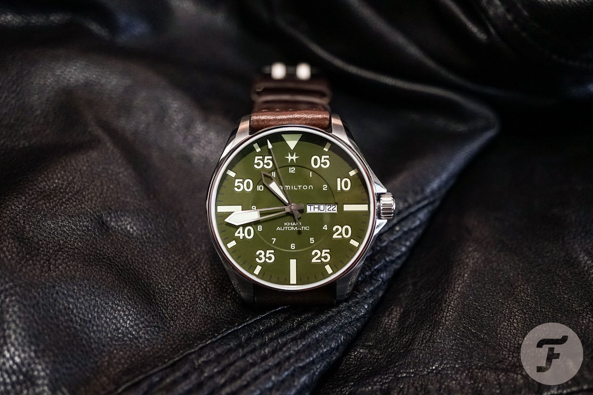 Hands-On: Hamilton Khaki Pilot Schott NYC Watch
