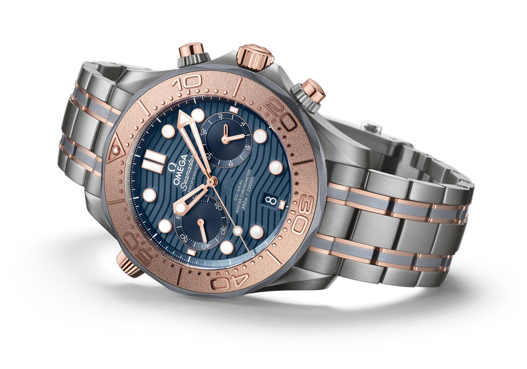 The Beast Is Back: The Seamaster 300M Chronograph Ta/Ti/Sedna