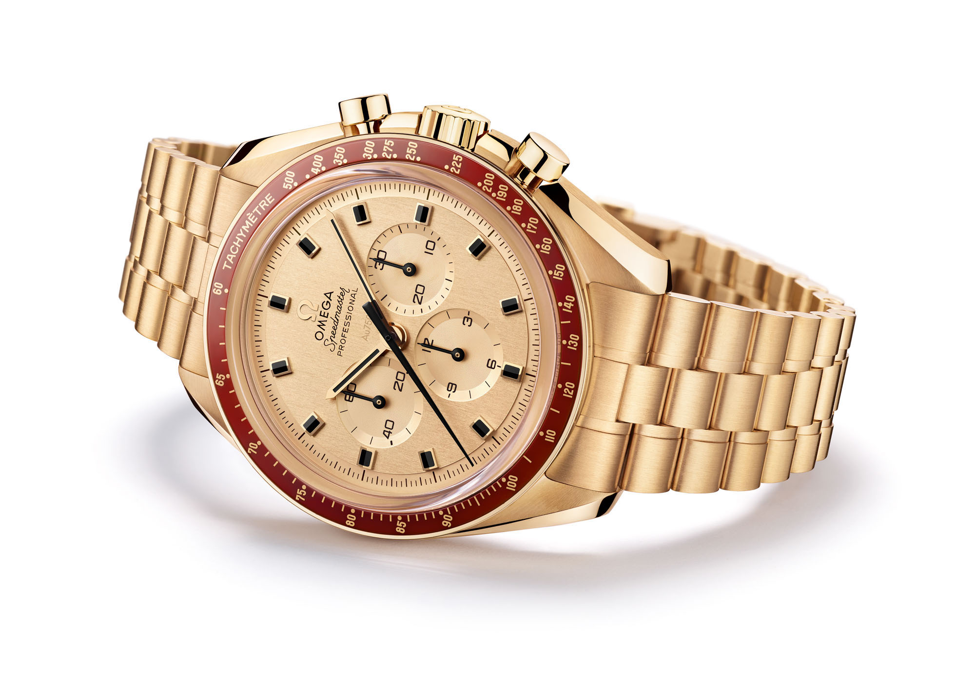 Omega Speedmaster Apollo 11 50th Anniversary in Gold - Breaking News