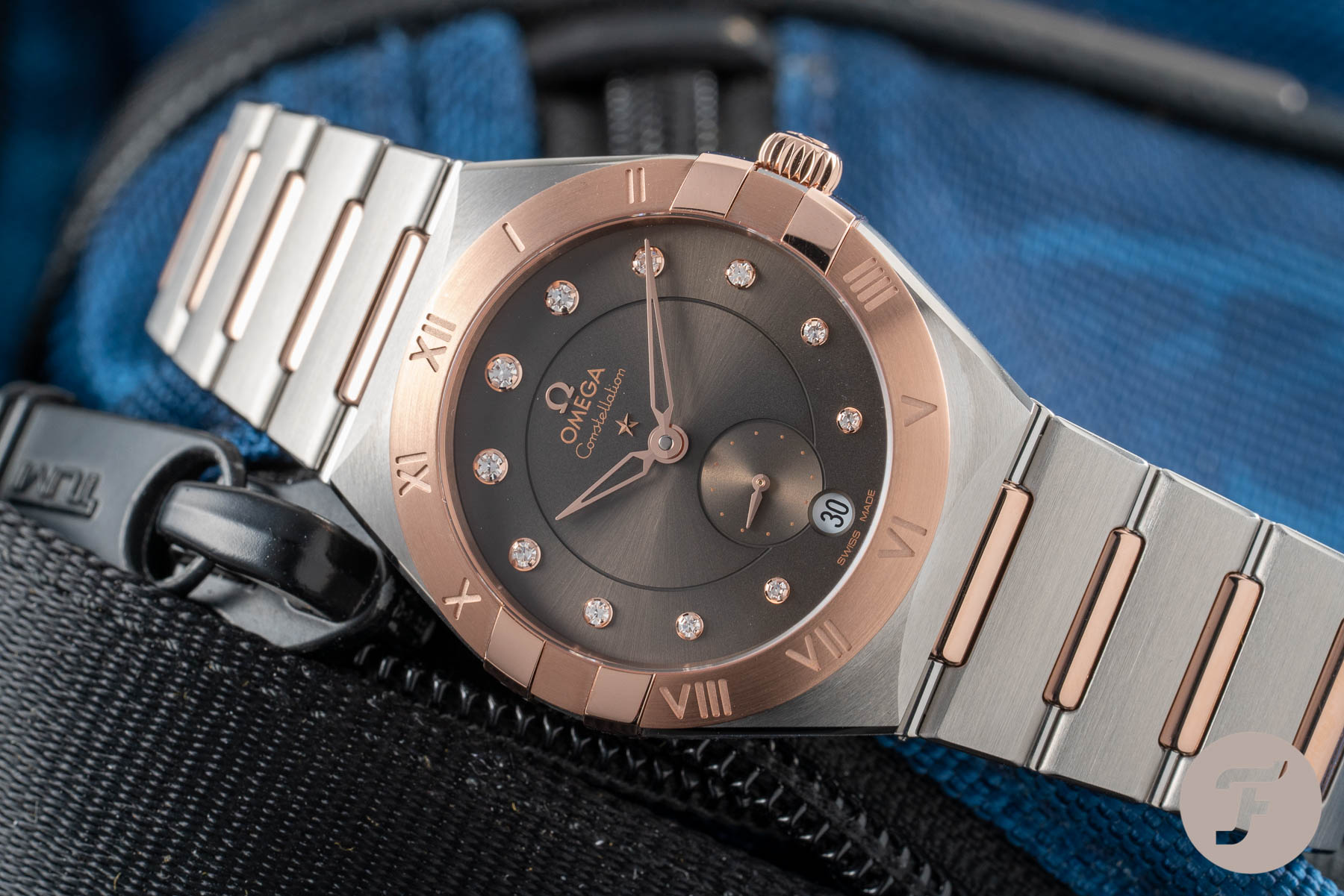 Omega Unveils Its New Two-Tone Constellation Petite Seconde