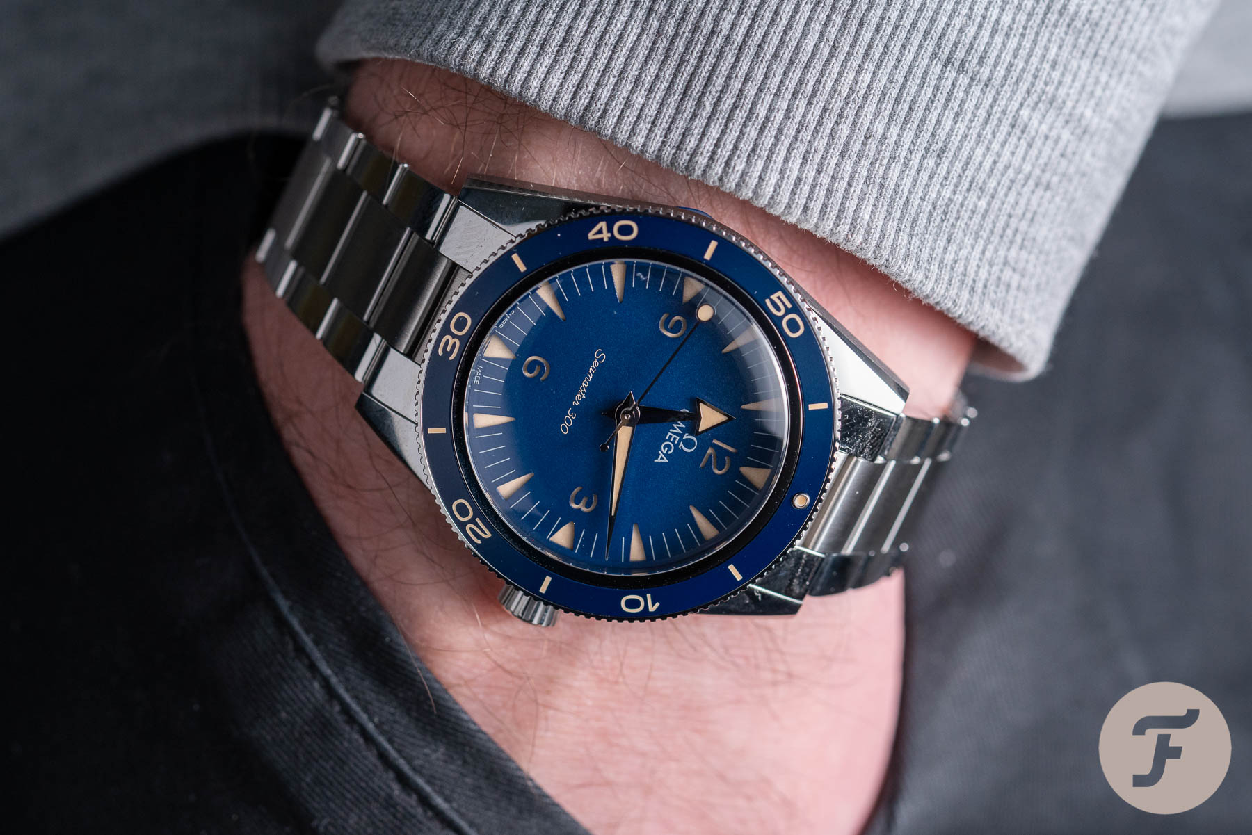 New Omega Seamaster 300 Dive Watch With Luminous Sandwich Dial + Video