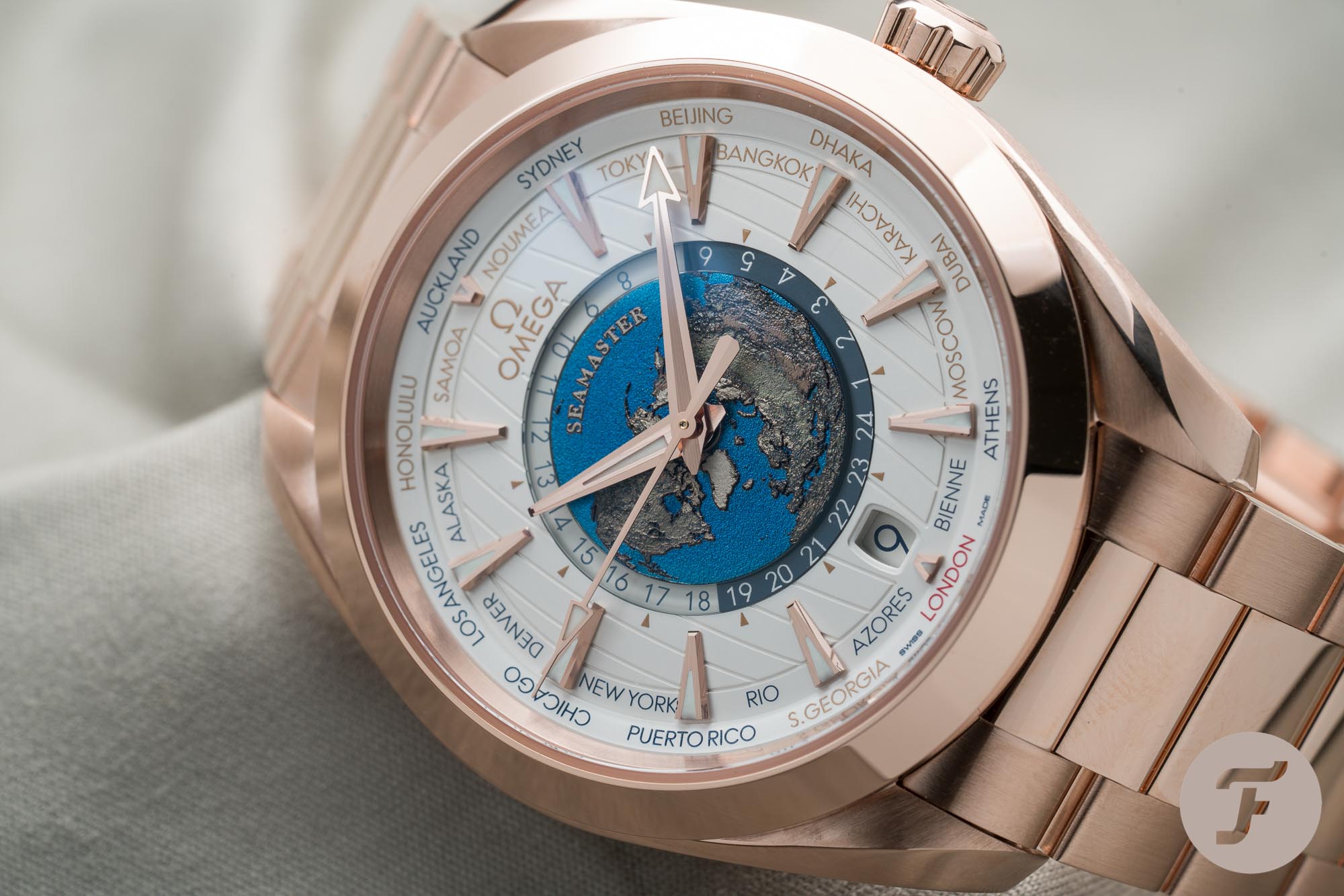 Hands-On: Omega Seamaster Aqua Terra 150M Worldtimer