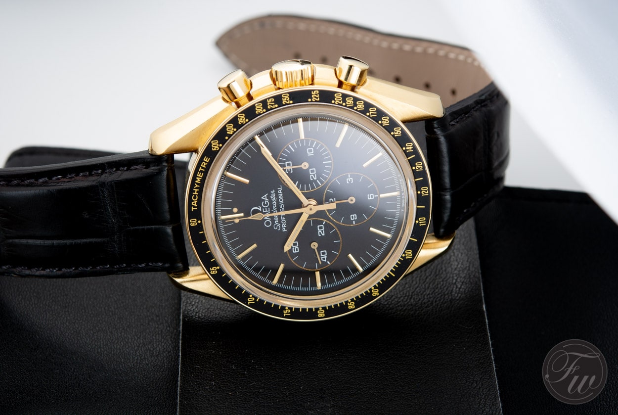 Speedy Tuesday - Gold Speedmaster Professional Moonwatch Jubilee 27 CHRO C12