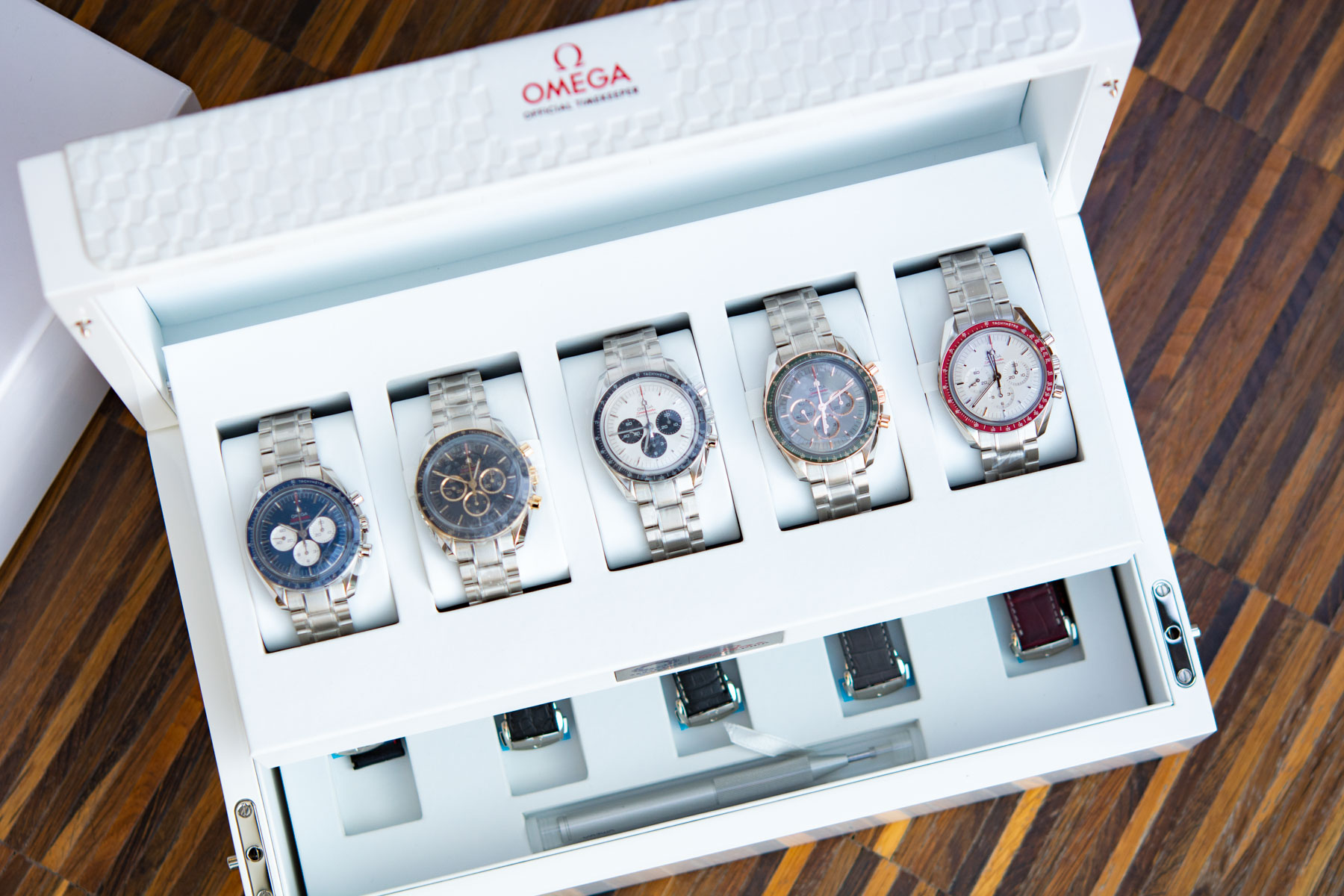 Hands-On With The Speedmaster Tokyo 2020 Olympic Games Five-Watch Set