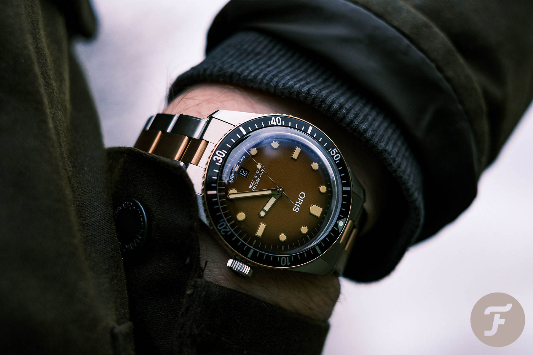 Hands-On With The Oris Divers Sixty-Five Sunset Brown Watch