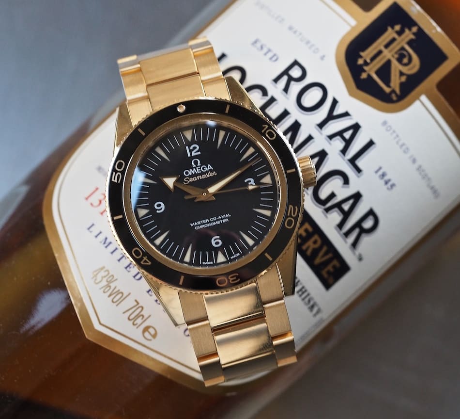 Hands-On With the Gold Omega Seamaster 300 - a Lustworthy Diver