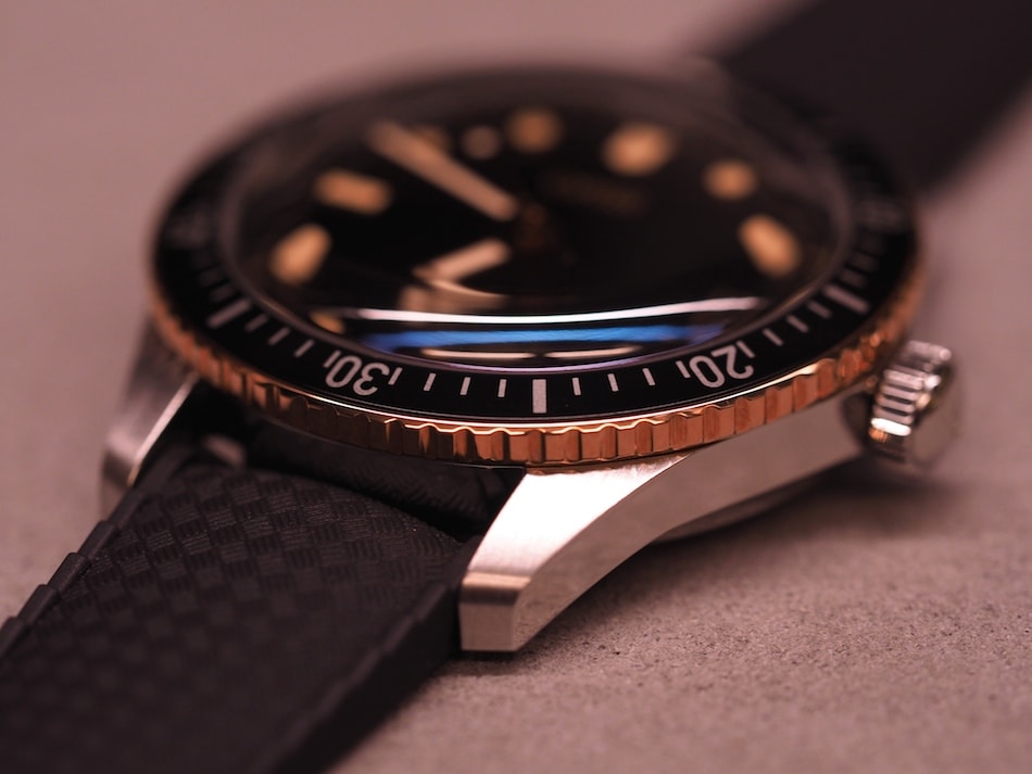 Details Count: The New Oris Divers Sixty-Five Bronze Bezel